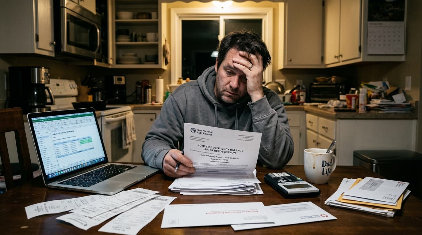 Deficiency Balance After Repossession in 2026: What You Still Owe and How to Handle It