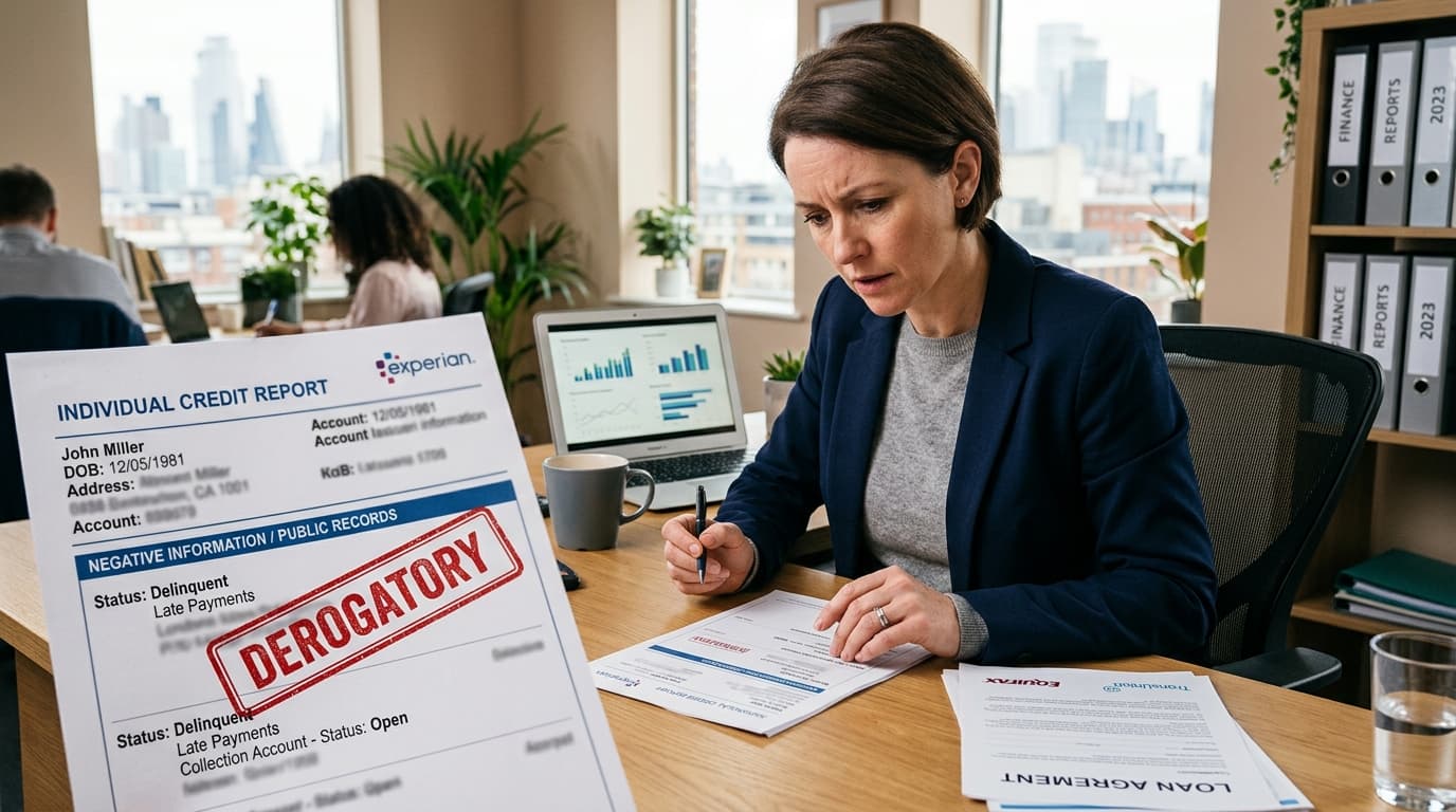 Derogatory Marks on Your Credit Report: What They Are, How Long They Last, and How to Remove Them