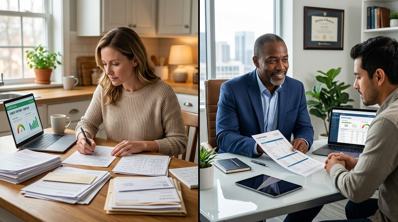 DIY Credit Repair vs Hiring a Professional: Which Is Actually Worth It?