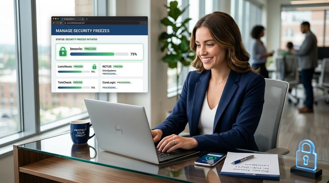 How to Freeze the Secondary Credit Bureaus in 2026 (Step‑by‑Step Guide for Innovis, NCTUE, LexisNexis, ChexSystems, TeleCheck, and CoreLogic)