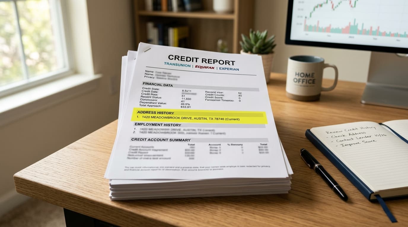 How to Remove Old Addresses From Your Credit Report in 2026