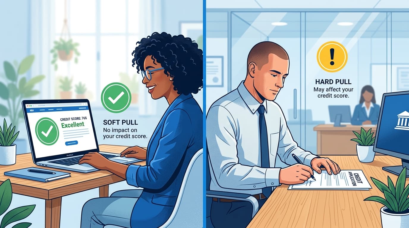 Soft Pull vs Hard Pull: What's the Difference and Which One Hurts Your Credit Score?