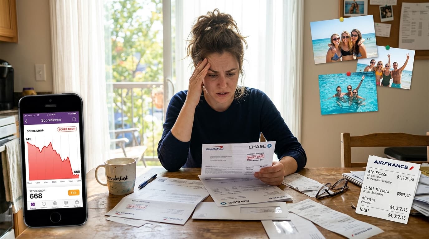 How Summer Vacation Spending Can Destroy Your Credit Score (And How to Recover)