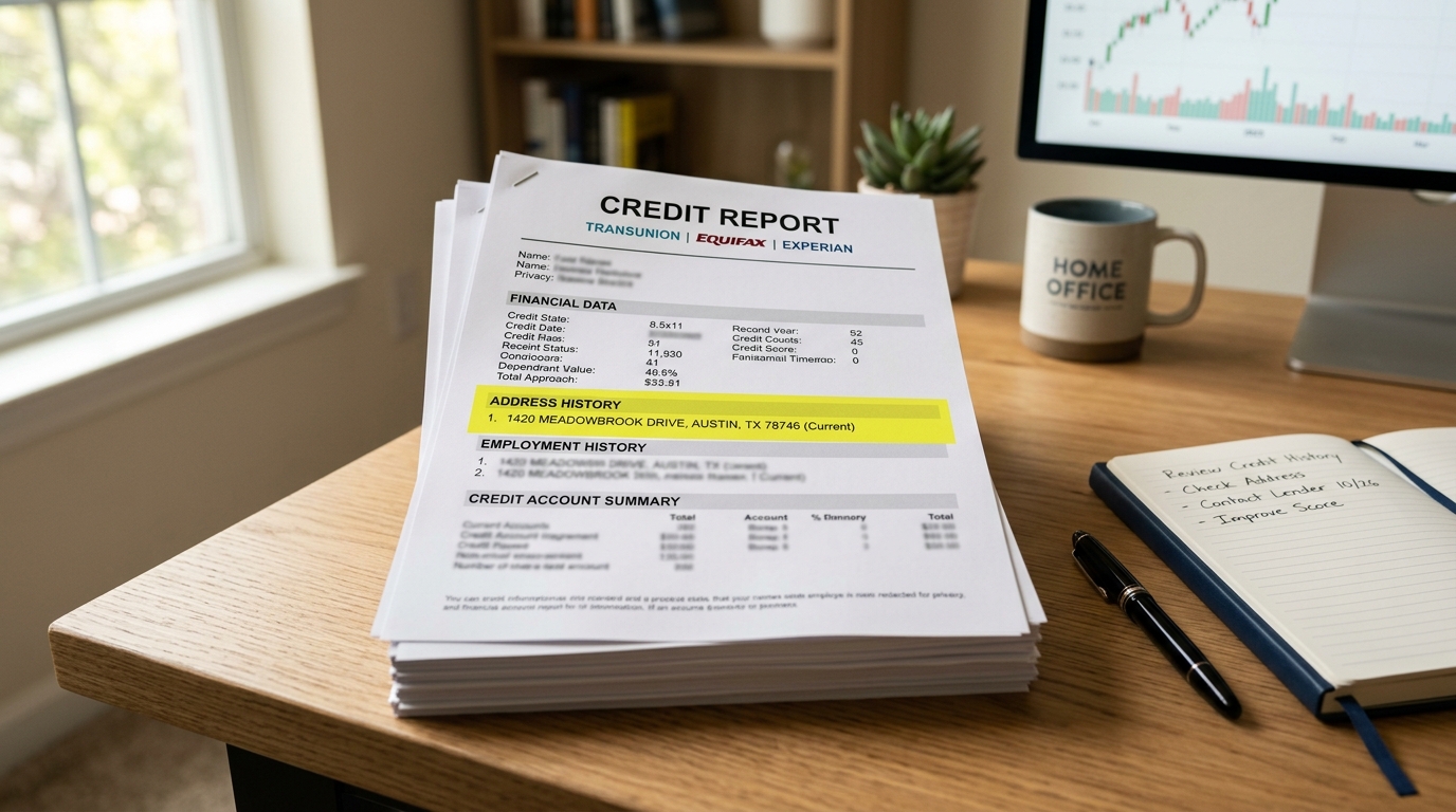 How to Remove Old Addresses From Your Credit Report in 2026 - Crowned ...